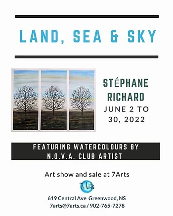 Poster for Land, Sea & Sky