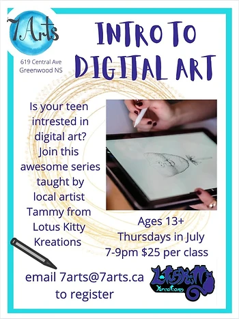 Poster for Digital Art For Teens