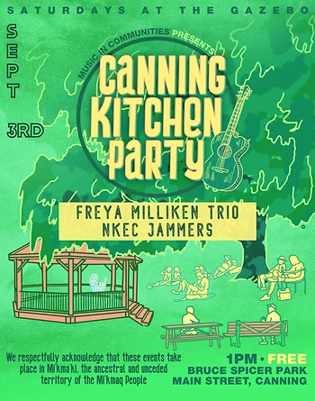 Poster for The Canning Kitchen Party