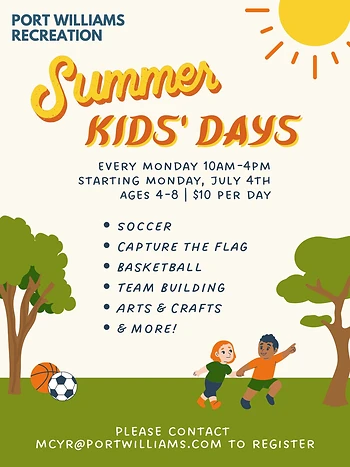 Poster for Kids Day Events