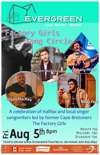 Poster for Factory Girls Song Circle