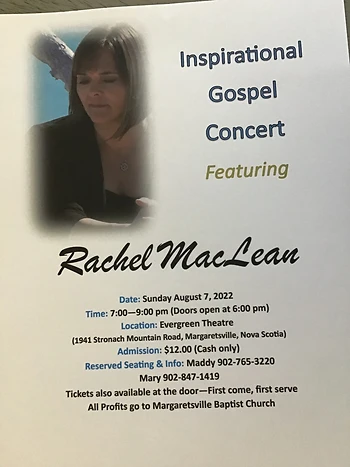 Poster for Inspirational Gospel Concert