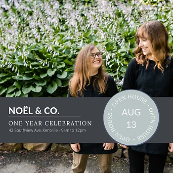 Poster for Noël & Co. Open House