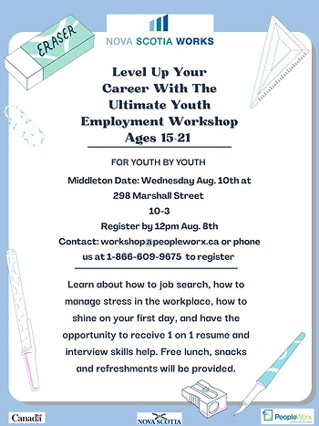 Poster for Ultimate Youth Employment Workshop