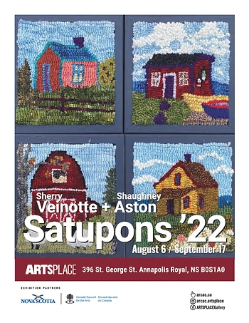 Poster for Exhibition Opening Satupons '22