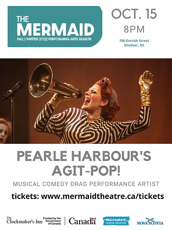 Poster for Pearle Harbour's Agit-Pop!