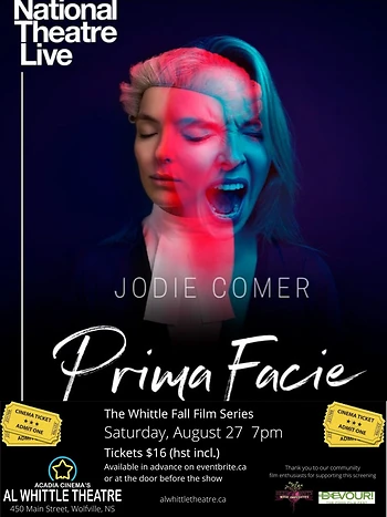 Poster for Prima Facie