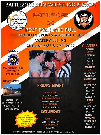 Poster for Super Showdown Arm Wrestling