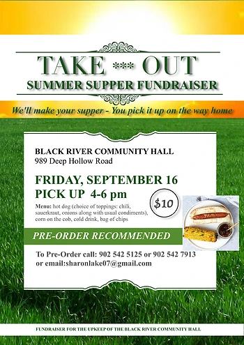 Poster for Take Out Summer Supper