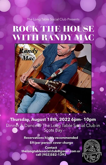 Poster for Rock the House with Randy Mac
