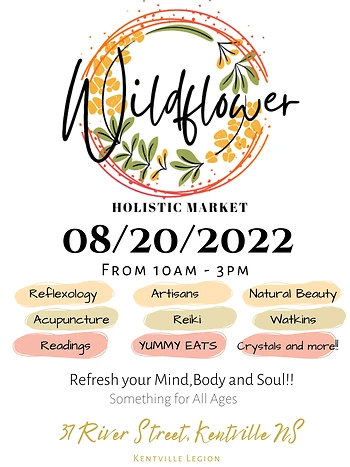 Poster for Wildflower Holistic Market