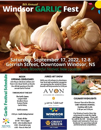 Poster for Garlic Festival