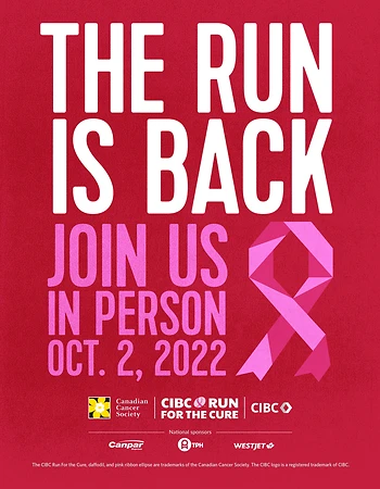 Poster for CIBC Run for the Cure