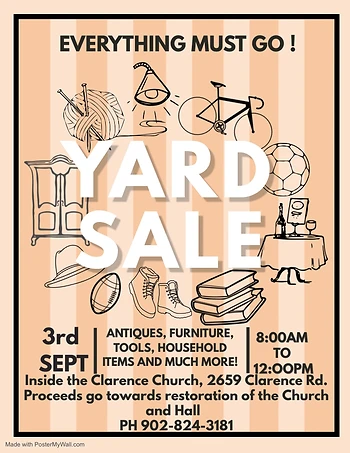 Poster for Indoor Yard Sale 