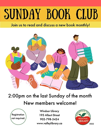 Poster for Sunday Book Club