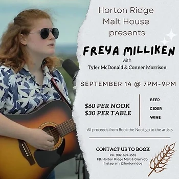 Poster for Freya Milliken Trio