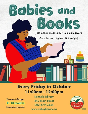 Poster for Babies and Books