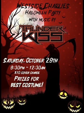Poster for Thunder Kiss Halloween Party