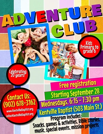 Poster for Adventure Club