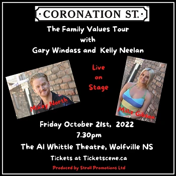 Poster for Coronation St Family Values Tour