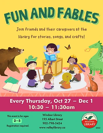 Poster for Fun and Fables