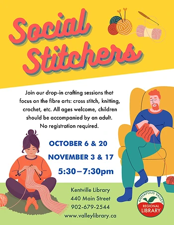 Poster for Social Stitchers