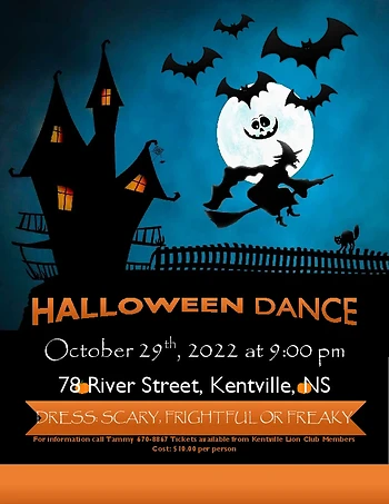 Poster for Halloween Dance
