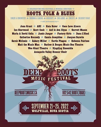 Poster for Deep Roots Music Harmony Workshop