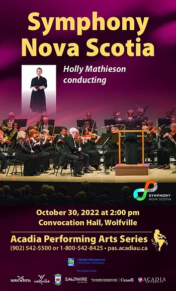 Poster for Symphony Nova Scotia
