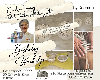 Poster for Basketry Workshop 