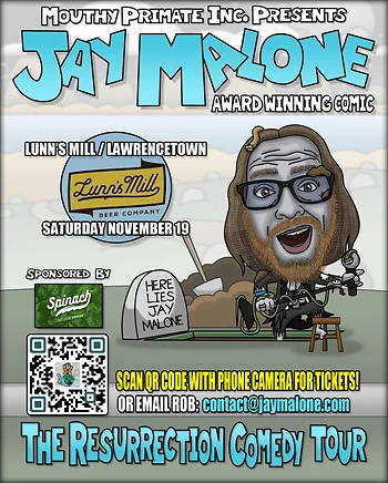 Poster for The Resurrection Comedy Tour