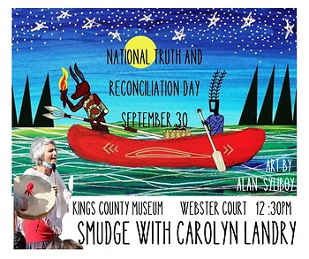 Poster for National Day for Truth and Reconciliation Smudge