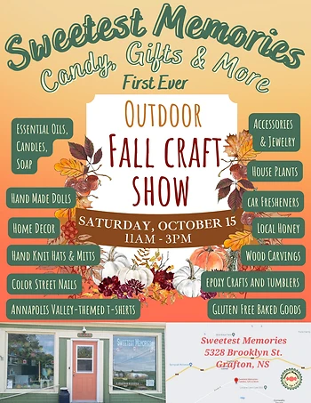 Poster for Fall Craft Show