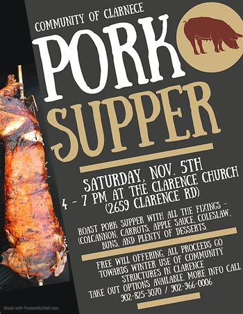 Poster for Pork Supper