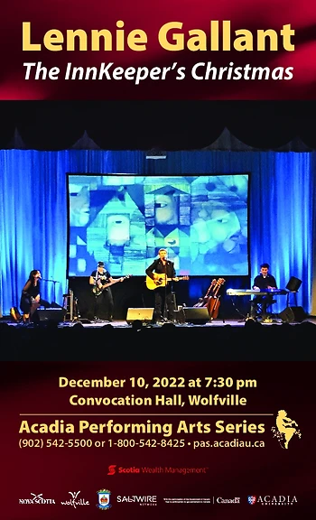 Poster for Lennie Gallant's Innkeeper's Christmas