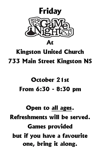 Poster for Games Night