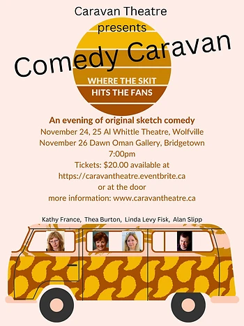 Poster for Comedy Caravan: Where the Skit Hits the Fans