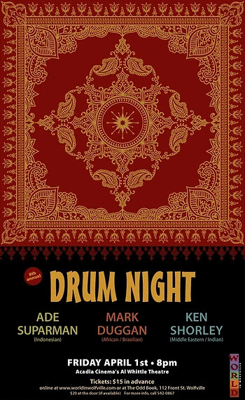 Poster for Drum Night