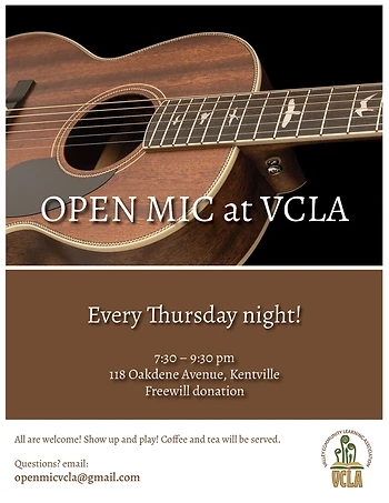 Poster for Open Mic