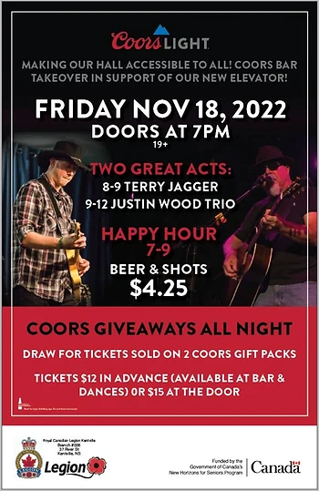 Poster for Fundraiser Dance for Accessibility