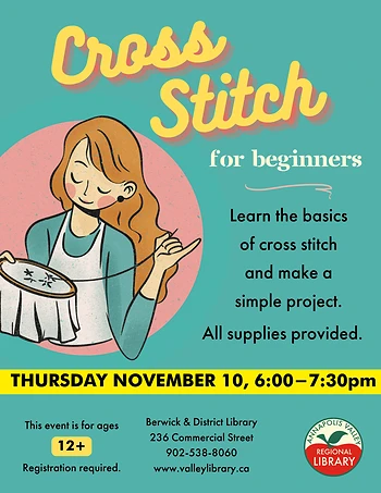 Poster for Cross Stitch for Beginners