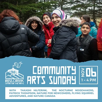 Poster for Community Arts Sunday
