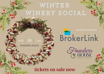 Poster for Winter Winery Social