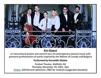 Poster for Est-Ouest Concert