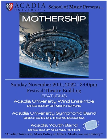 Poster for Mothership - AUSOM Concert