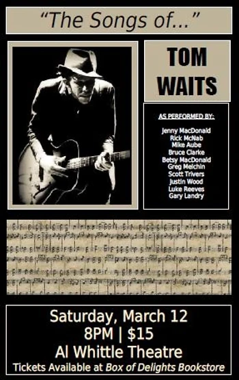 Poster for Songs of Tom Waits