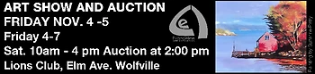 Poster for Art Sale and Auction