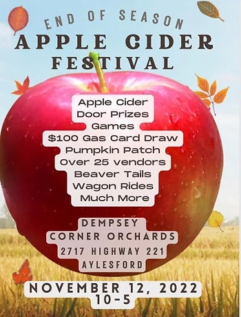 Poster for Apple Cider Festival