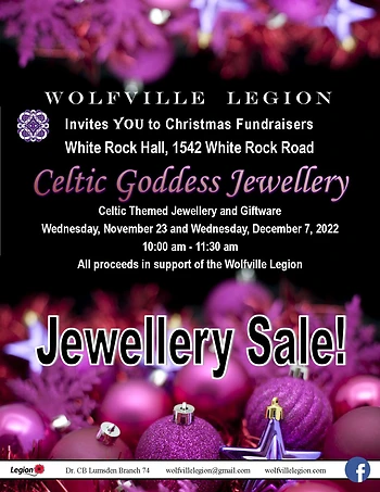 Poster for Jewelry, Book, Mittens & Toque Sale