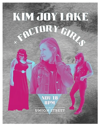 Poster for Kim Joy Lake + Factory Girls